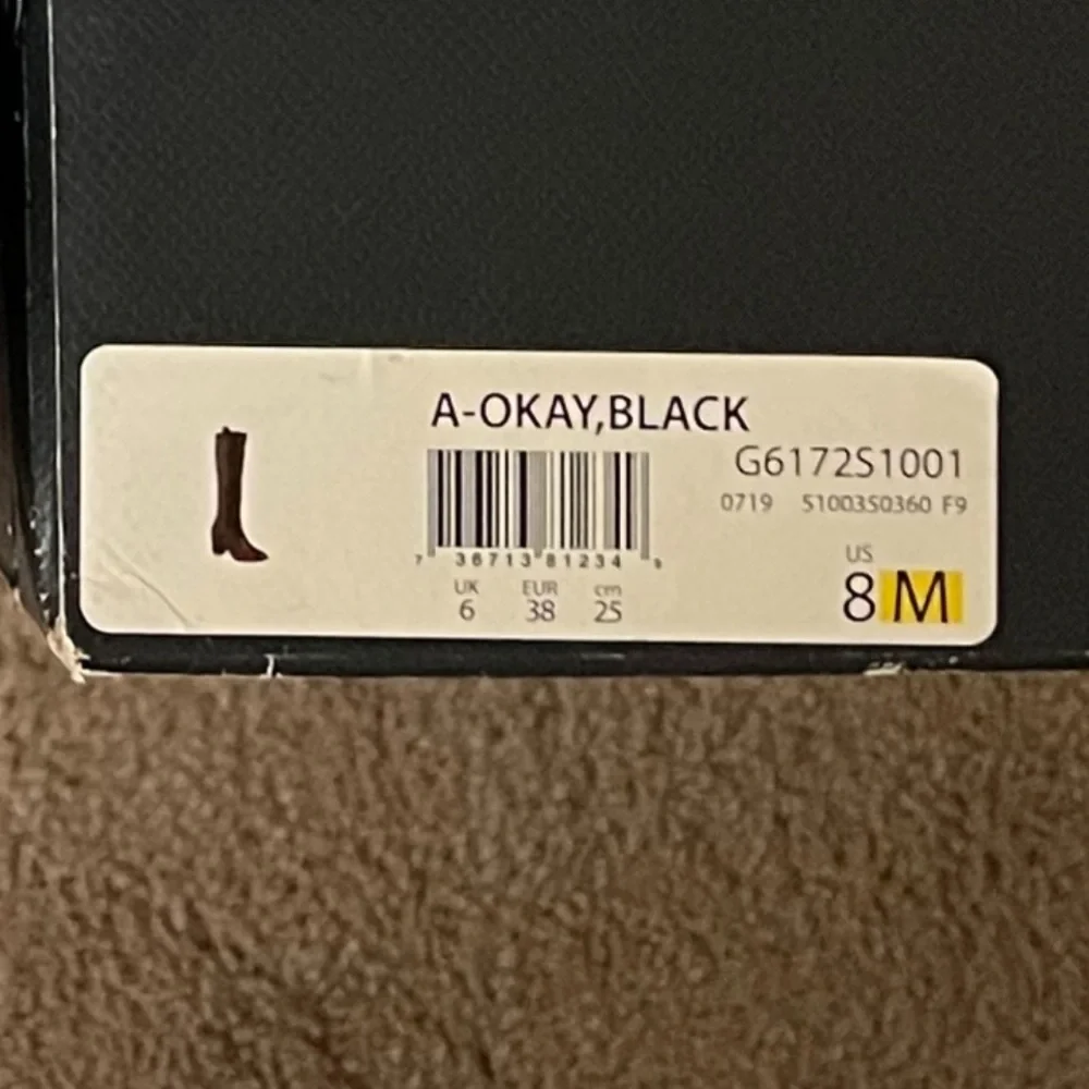 New DR. SCHOLL'S WOMENS A-OKAY TALL BOOT - BLACK - Picture 13 of 14